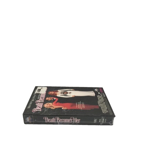 Death Becomes Her VHS Meryl Streep Bruce Willis Goldie Hawn MCA Universal Sealed - Picture 9 of 12